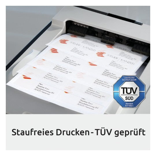 AVERY Zweckform – Adress-Etiketten, 64 mm × 47 mm, 1'800 Etiketten (100 A4 Blätter)