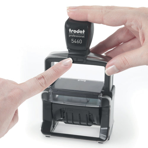 Trodat 5430 – Ersatzkissen Blau/Rot – Für Verschiedene Trodat-Modelle (z. B. 5200, 5030, 5430) – 2er-Set