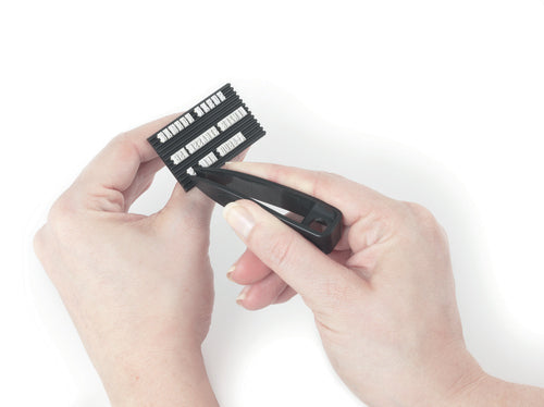 Trodat Motivstempel Typomatic 5253 – Motiv: Benutzerdefiniert, Selbstfärbend, 27 × 48 mm