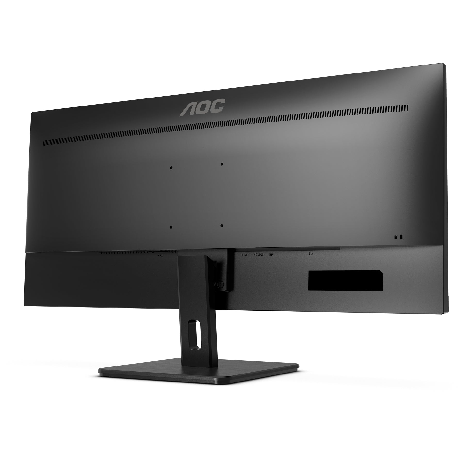 AOC Monitor, 34", 3440 × 1440, VA, 100 Hz, 300 cd/m², Adaptive Sync, VESA 100 × 100, Schwarz