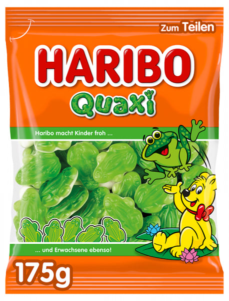 Haribo Quaxi Fruchtgummi – Früchte, Pfirsich – 175 g