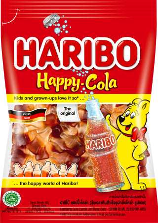 Haribo Happy Cola Fruchtgummi – 175 g