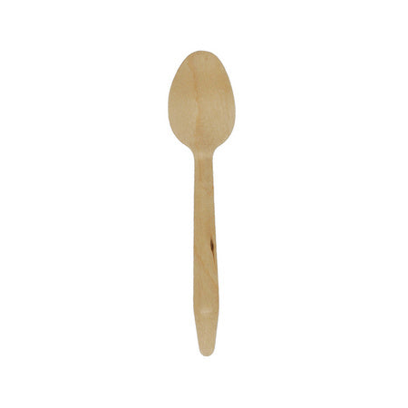Webstar Holz (Birke) Suppenlöffel, 16,5 cm – 50 Stk.