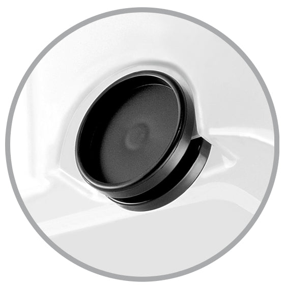 Strata HW676 Aufbewahrungsbox 75 l (mit Deckel) – Polypropylen – schwarz/transparent – mit Verriegelung