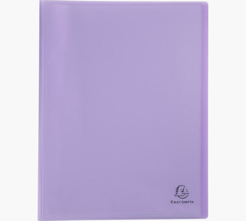 Exacompta Chromaline Pastel Sichtbuch, für A4, 50 Hüllen – Polypropylen (PP) – Mehrfarbig, 5er-Pack