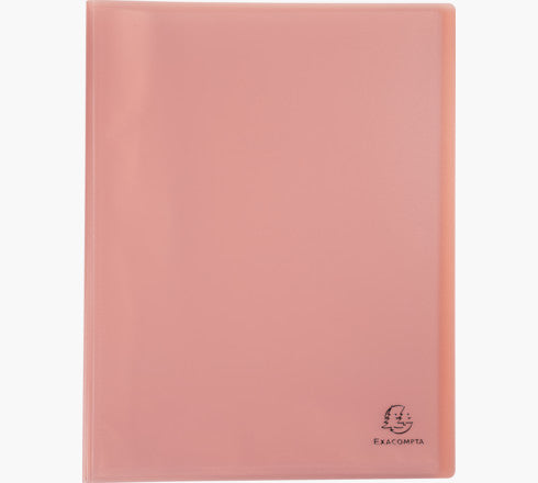 Exacompta Chromaline Pastel Sichtbuch, für A4, 50 Hüllen – Polypropylen (PP) – Mehrfarbig, 5er-Pack