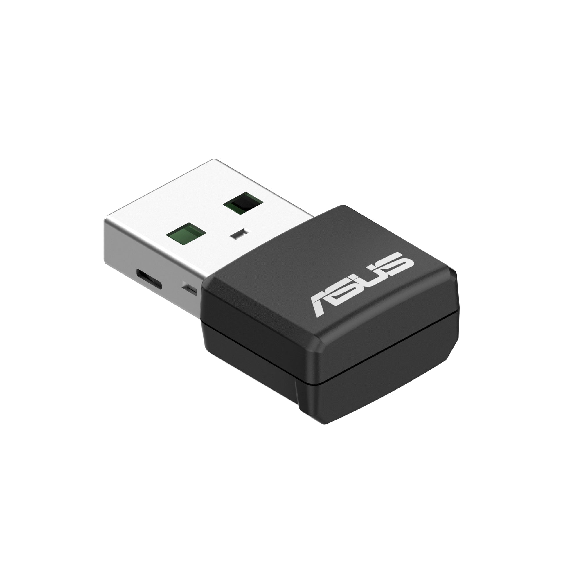 ASUS USB-AX55 Nano – USB-WLAN-Adapter – Wi-Fi 6 (AX1800), Dual-Band (2,4/5 GHz), für PC/Laptop