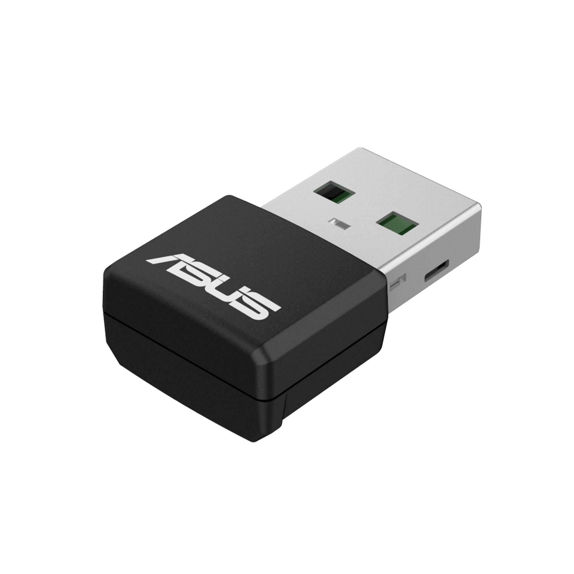 ASUS USB-AX55 Nano – USB-WLAN-Adapter – Wi-Fi 6 (AX1800), Dual-Band (2,4/5 GHz), für PC/Laptop