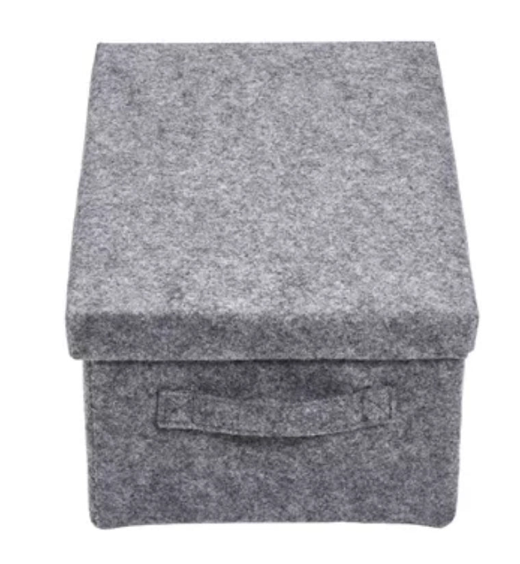 Diaqua Aufbewahrungsbox – Polyester – Grau – 310 × 140 × 210 mm