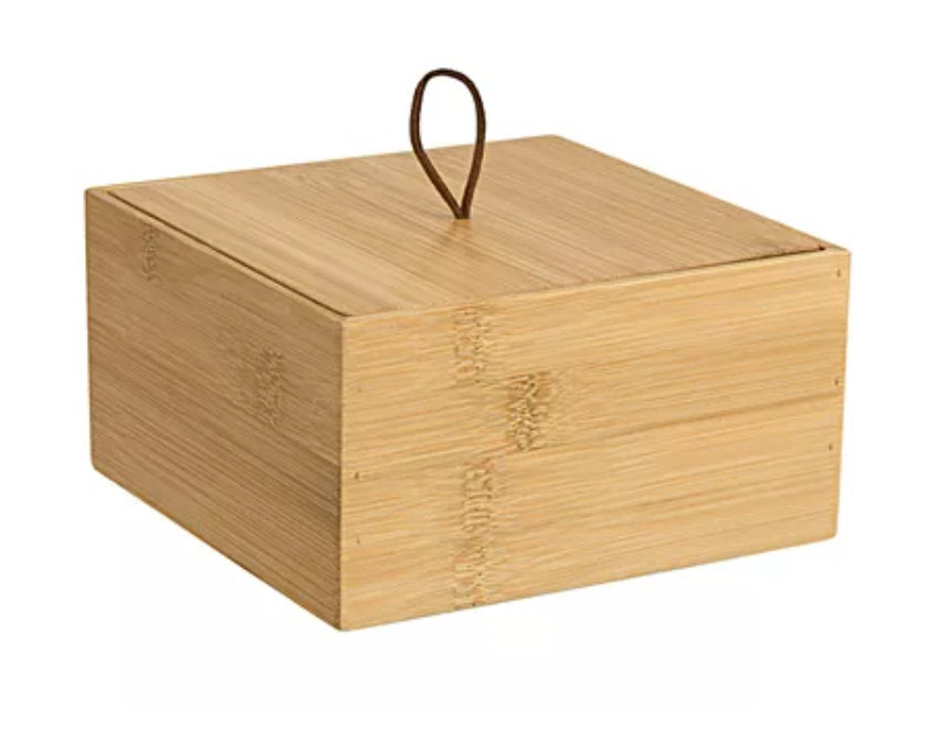 Diaqua Aufbewahrungsbox – Bambus – Natur – 150 × 80 × 150 mm