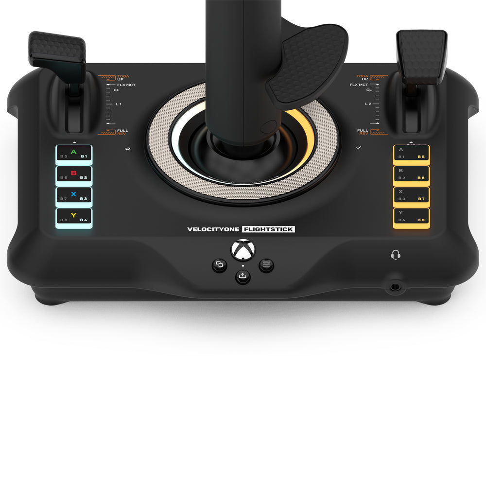 Turtle Beach VelocityOne Flightstick – Joystick – USB‑C + Bluetooth, für Xbox Series X|S, Xbox One & PC