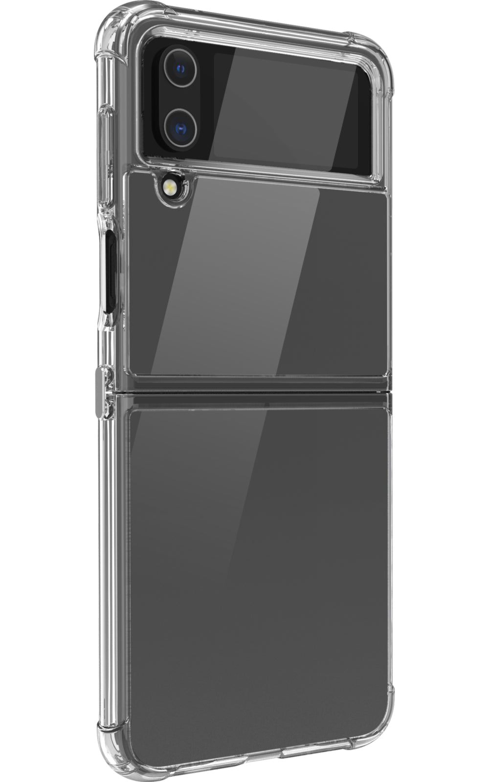 dbramante1928 Backcover – für Samsung Galaxy Z Flip 4, Recycling-Kunststoff, transparent, bis 3 m sturzsicher