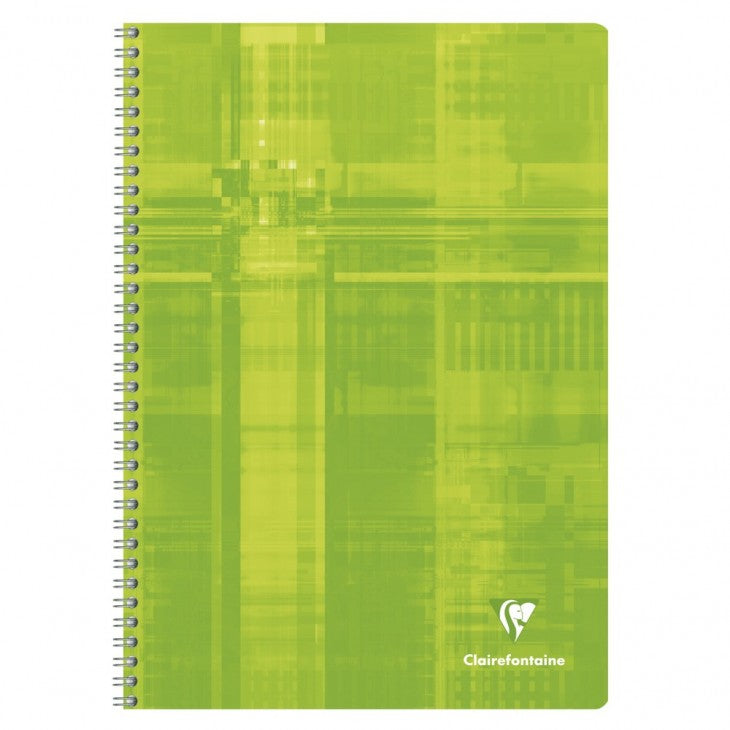 Clairefontaine Spiralheft A4, liniert, 50 Blatt, 50 g/m² – sortiert