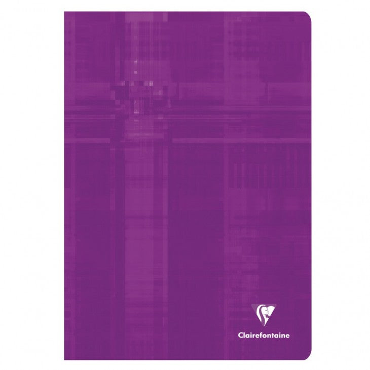 Clairefontaine Schulheft – A4 – kariert 5 mm – 96 Blatt – 90 g/m² – gebunden, mehrfarbig, PEFC, 6 Stück