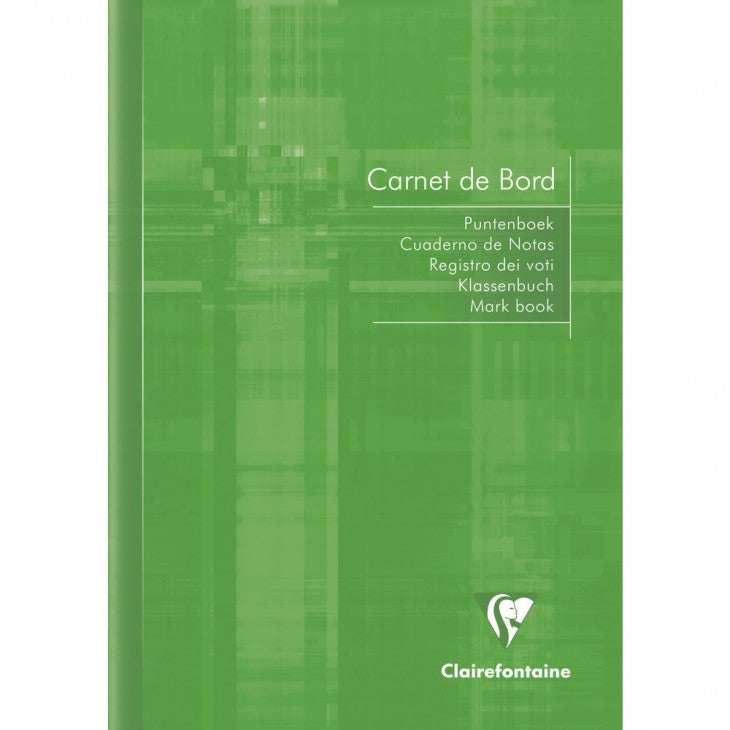 Clairefontaine Schulnotenbuch – mehrsprachig, 20 Blätter, A5