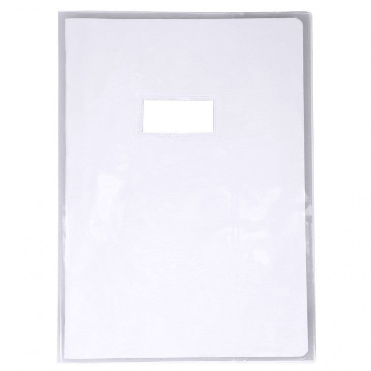 Clairefontaine Heftschoner – Kunststoff, mit Beschriftungsfeld, transparent, 455×305 mm