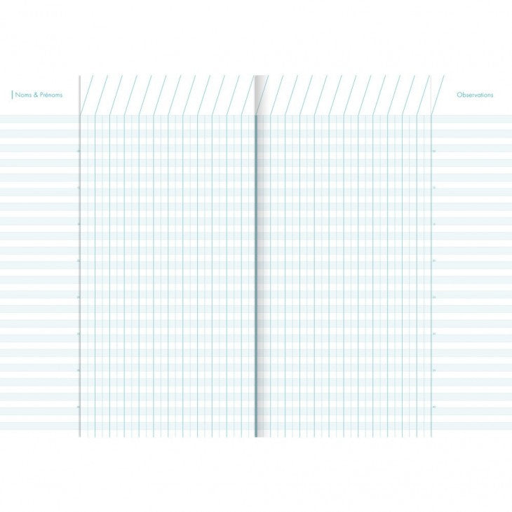 Clairefontaine Bewertungsblock – Französisch, 12 Blätter, A4