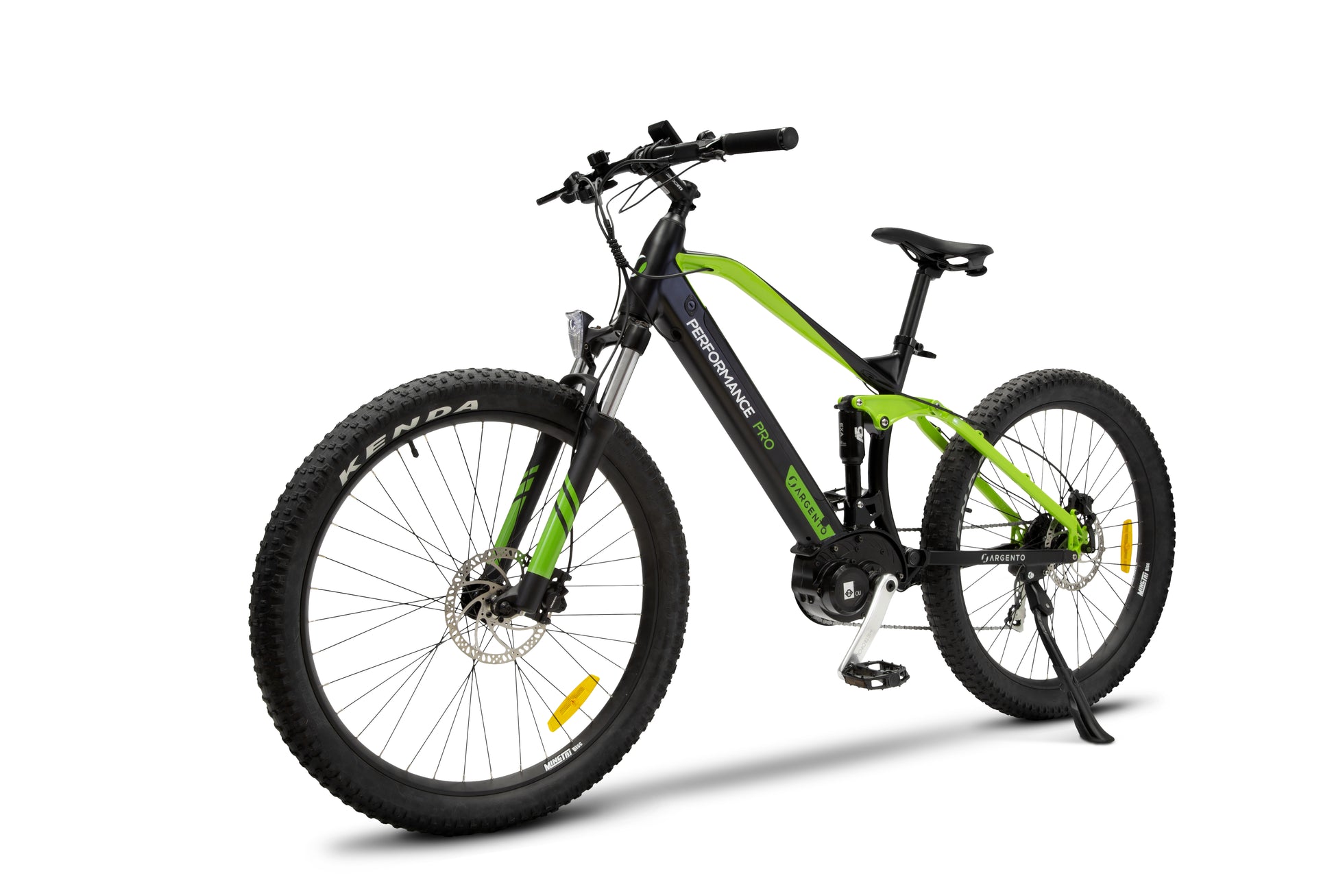 Argento e-Mobility Argento Performance Pro – E-Scooter – 250 W, 27,5", 25 km/h, Reichweite bis 90 km, 468 Wh, schwarz/grün