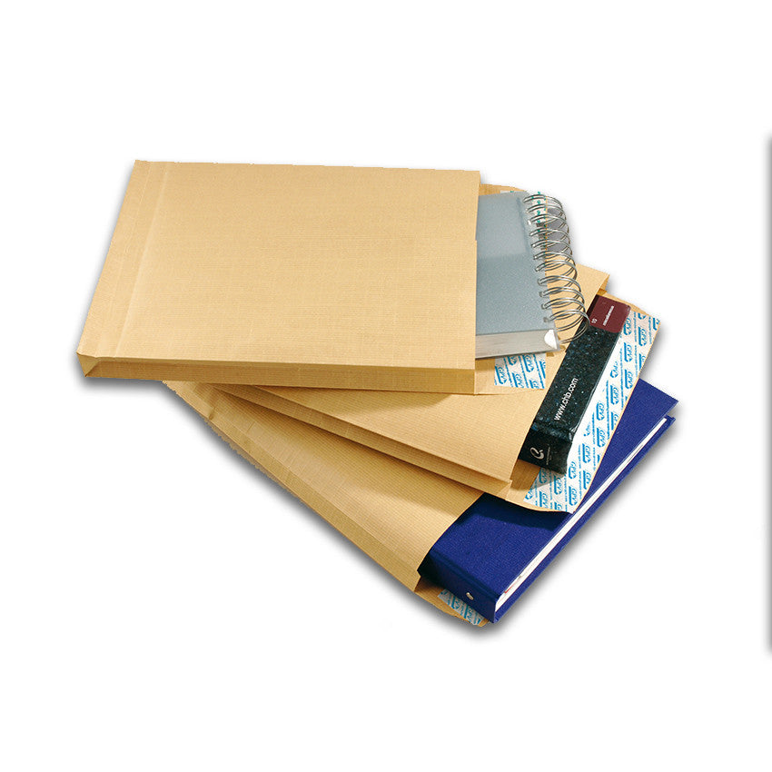 GPV France Seitenfaltentasche C4, 30 mm, ohne Fenster, selbstklebend, Papier, braun – 250 Stk.