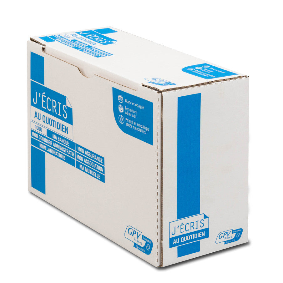 GPV France GPV Seitenfaltentasche – C4, ohne Fenster, selbstklebend, Papier, braun – 250 Stk.