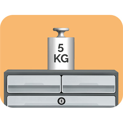 CEP Schubladenelement MoovUp – für Format A4+ – 369 × 275 × 146 mm
