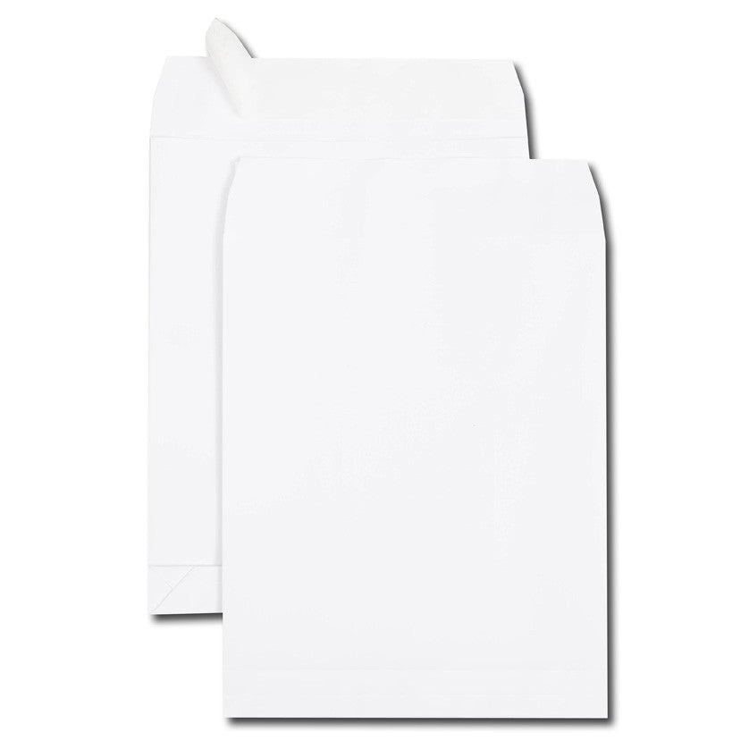 GPV France GPV Seitenfaltentasche – 260 × 330 × 30 mm, ohne Fenster, selbstklebend, Papier, weiss – 250 Stk.