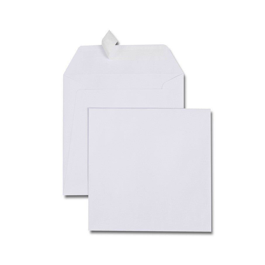 GPV France Couvert 170 × 170 mm, ohne Fenster, selbstklebend, weiss, 120 g/m² – GPV France – 500 Stk.