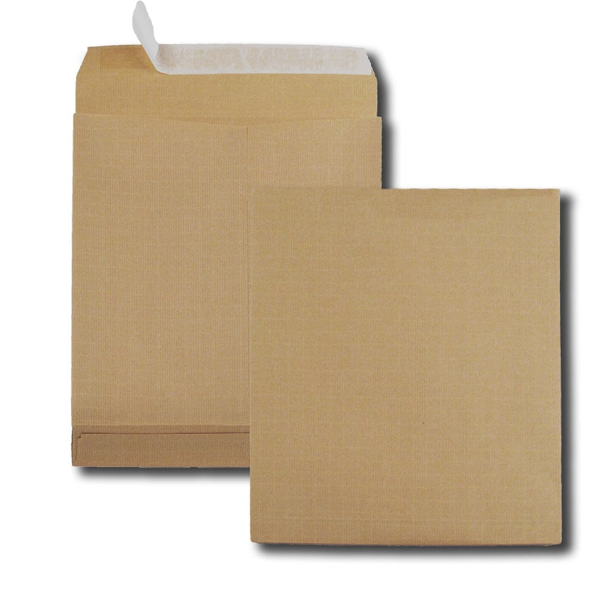 GPV France GPV Seitenfaltentasche C4, 50 mm, selbstklebend, Papier, braun – 50 Stk.