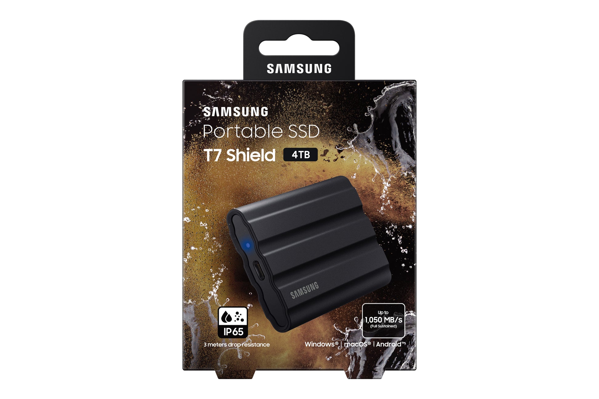 Samsung Speichergerät – 4 TB, USB 3.2 Gen 2 (USB-C), 256-bit AES