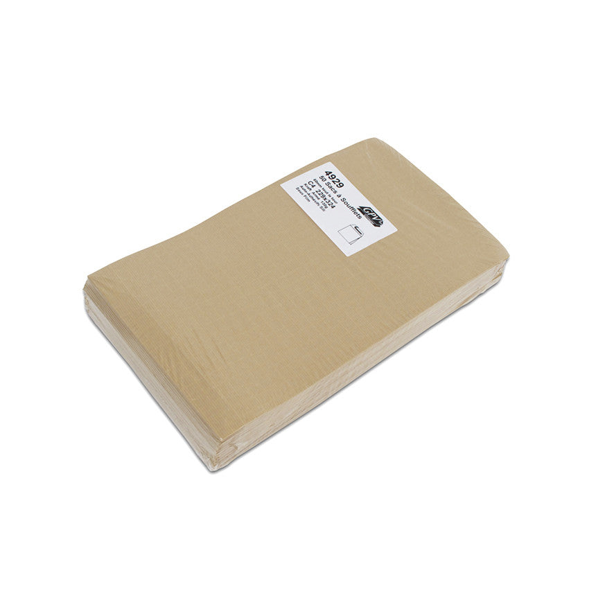 GPV France GPV Seitenfaltentasche C4, 50 mm, selbstklebend, Papier, braun – 50 Stk.