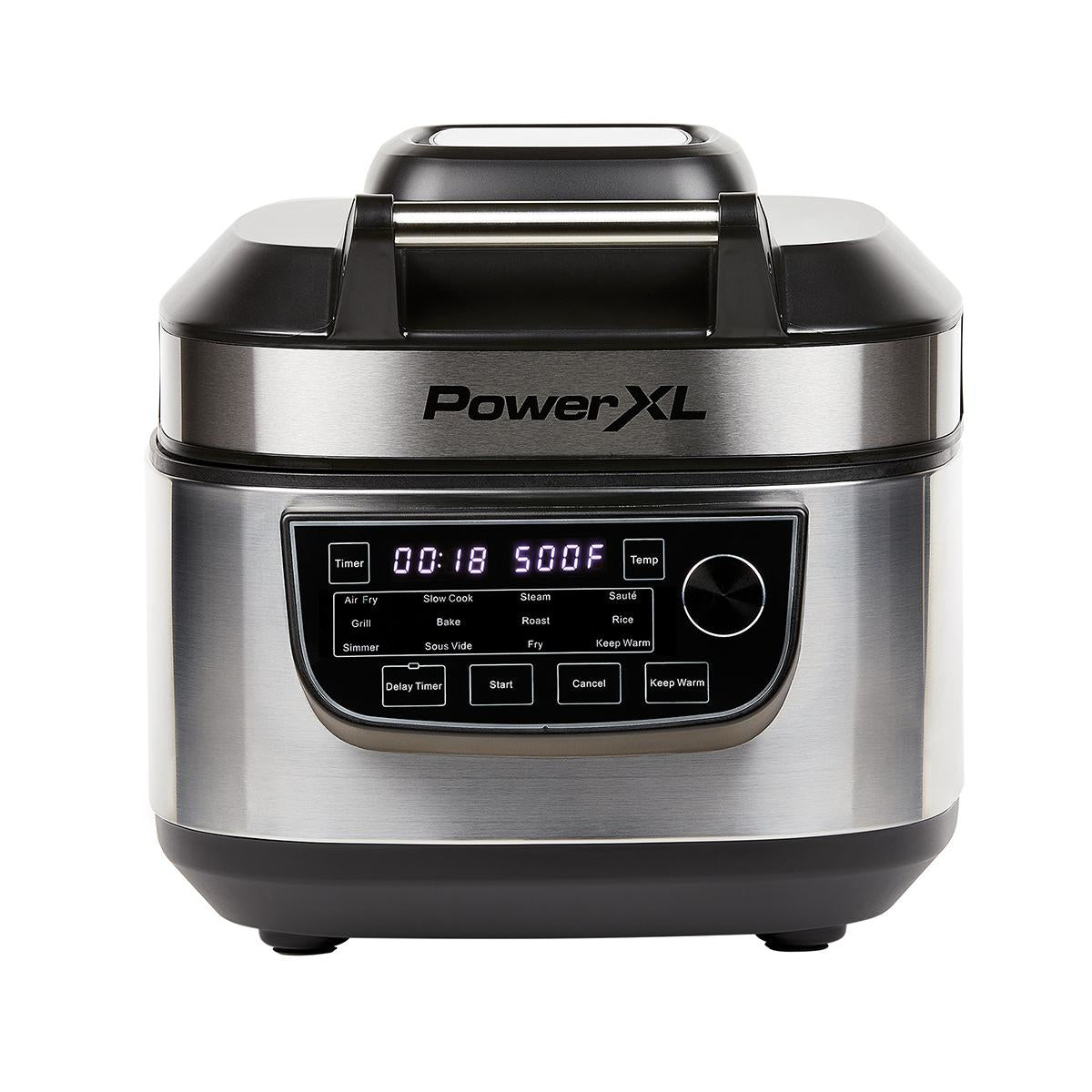 Power XL PowerXL Multikocher 12-in-1 – 5,7 l, Heissluft & Grill, 1300 W