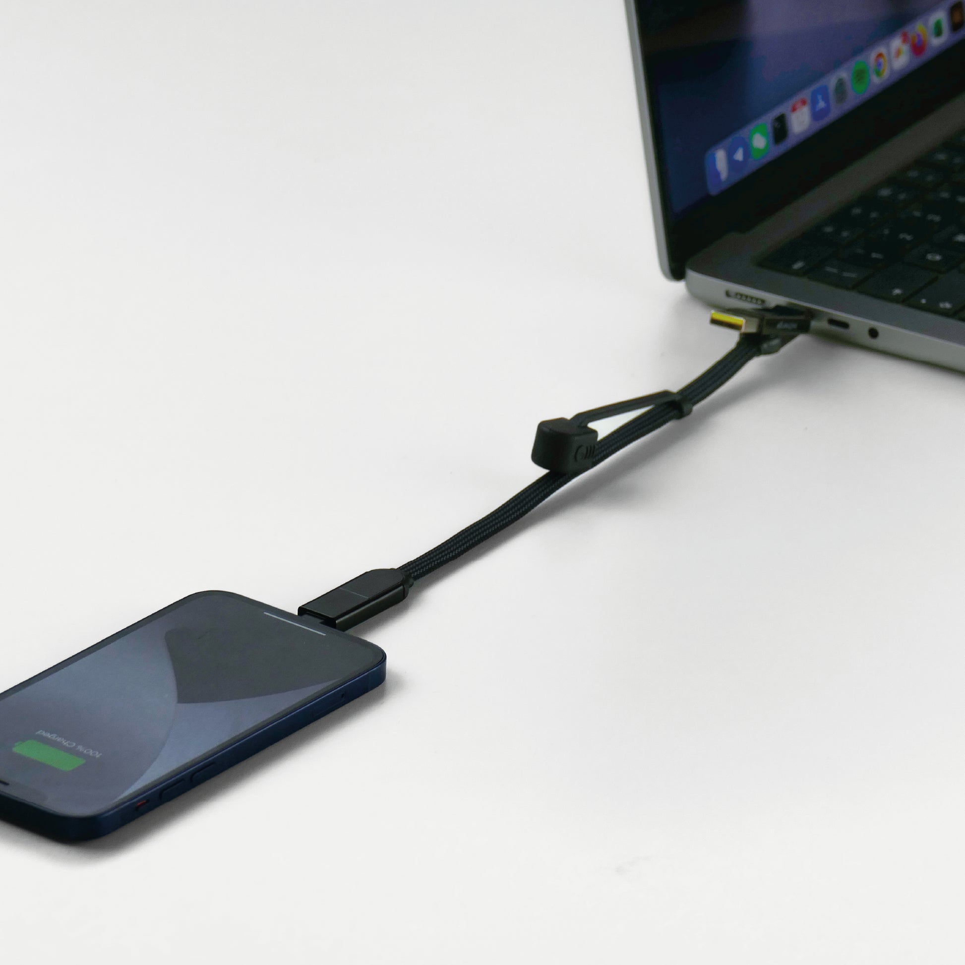 Rolling Square RollingSquare – USB-Kabel – USB-A/USB-C auf USB-C – USB 2.0 (480 Mbps) – 0,3 m – Schwarz
