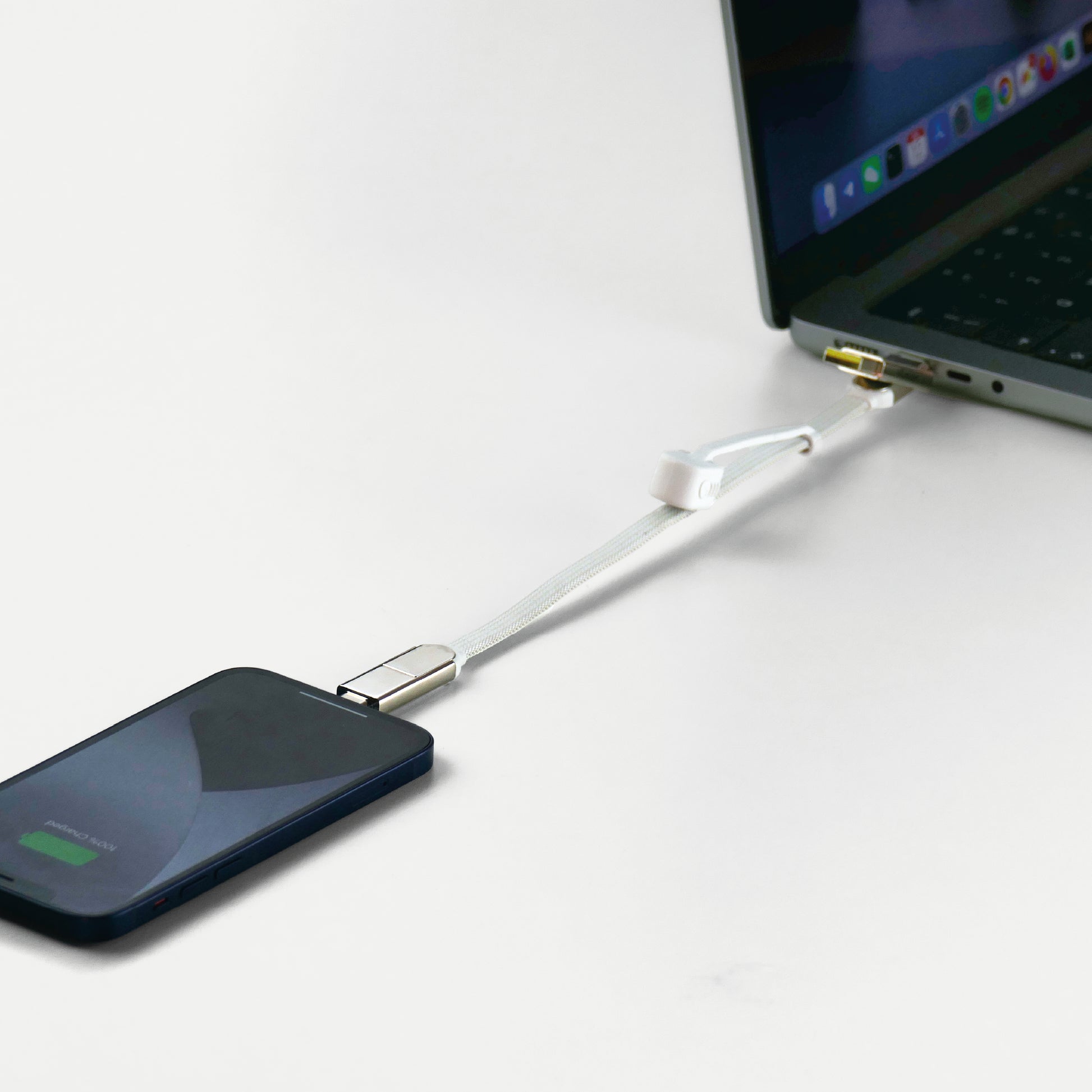 Rolling Square USB-Kabel, USB-C zu Lightning, 0,3 m, USB 2.0, Lade-/Datenkabel, für iPad, iPhone, iPod