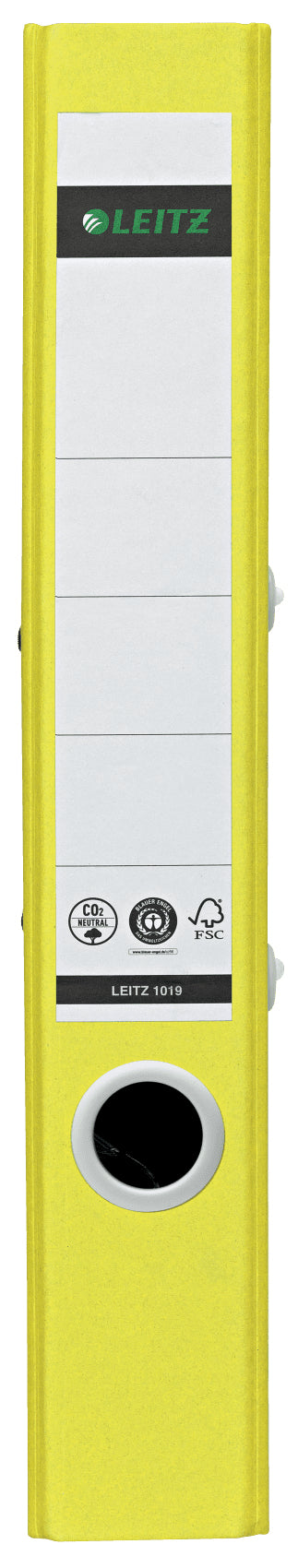 Leitz 180° Recycle Ordner – für A4 – Rückenbreite 5,5 cm – Gelb
