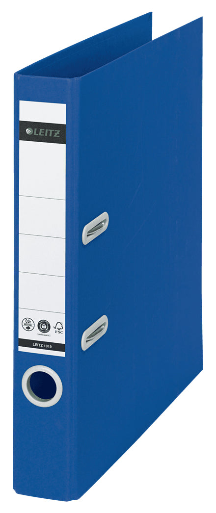 Leitz 180° Recycle Ordner – für A4 – Rückenbreite 5,5 cm – Blau