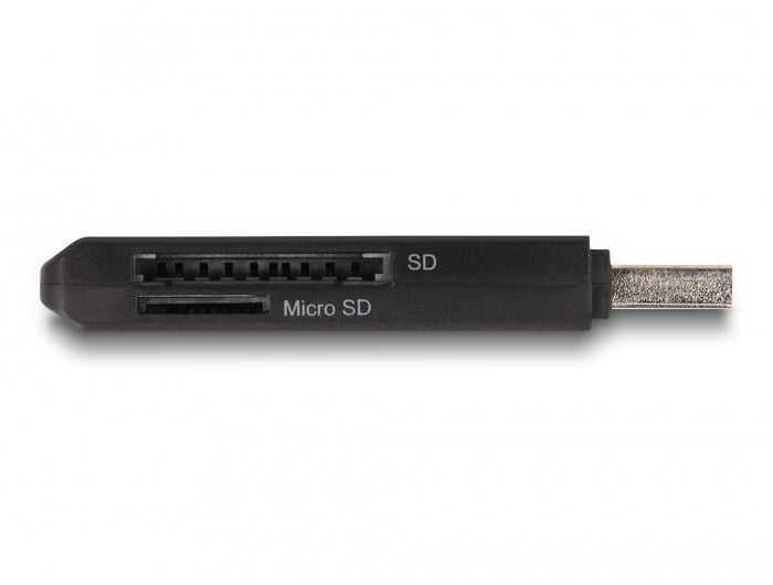 DeLOCK 91002 Kartenleser – SD, microSD (SDHC/SDXC) – USB‑A 3.2 Gen 1 – 5 Gbit/s