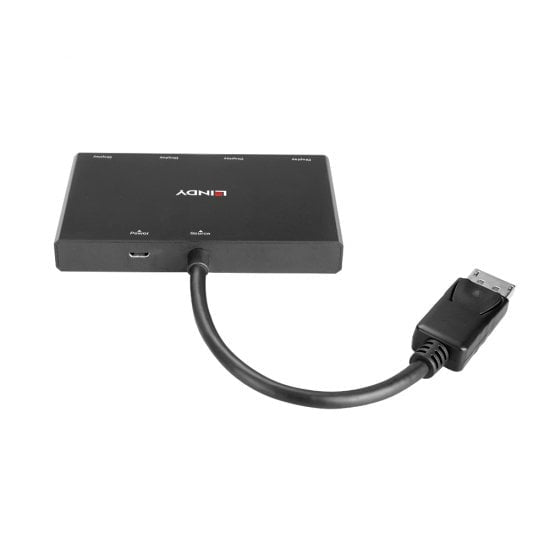 Lindy 38431 USB-Hub – DP, 4× DP