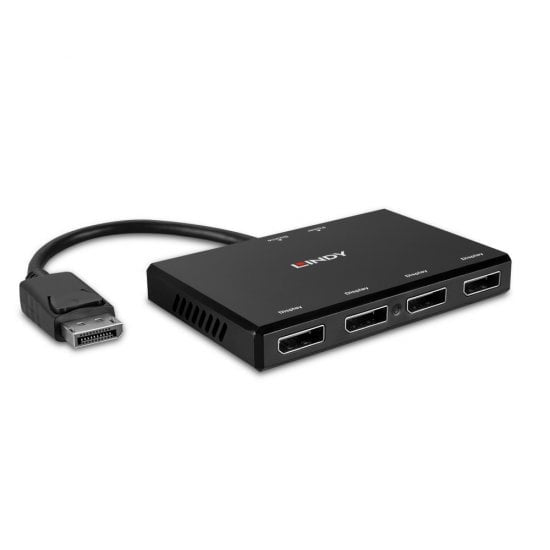 Lindy 38431 USB-Hub – DP, 4× DP