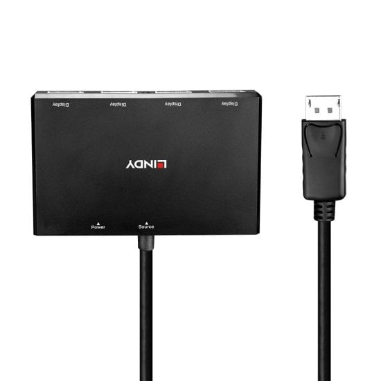 Lindy 38431 USB-Hub – DP, 4× DP
