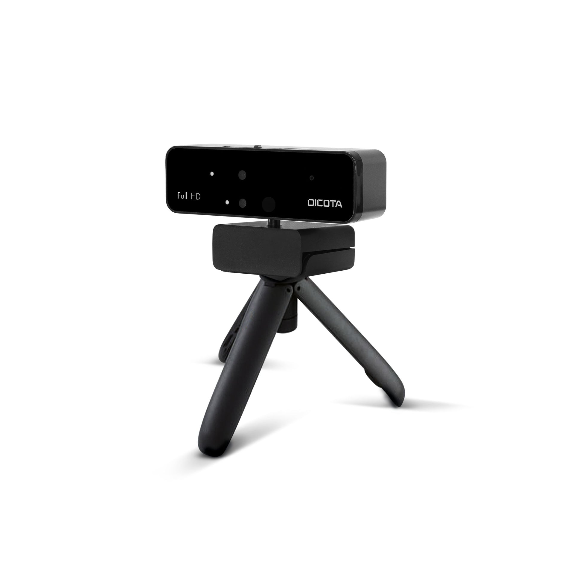 DICOTA D31892 Webcam – HD, 30 fps, USB, Autofokus, Abdeckung, Schwarz