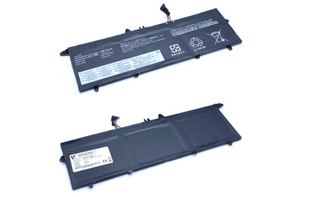 Vistaport Notebook-Akku – für Lenovo ThinkPad T14s (1. Gen.)/T490s/T495s – 57 Wh, 11,52 V (3 Zellen) – Schwarz