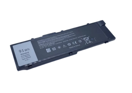 Vistaport Notebook-Akku – für Dell Precision 7510–7520, 7710–7720, M7510–M7710 – 91 Wh, 11,4 V – Schwarz