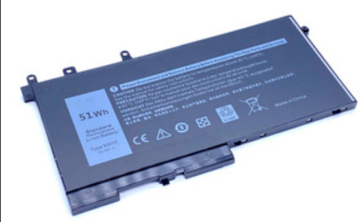 Vistaport Notebook-Akku – für Dell Latitude 15 5580/5590/5591 – 51 Wh, 11,4 V (3 Zellen) – Schwarz