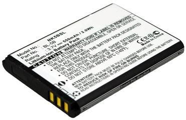 CoreParts BTA002 Akku – Li-Ion, 3,7 V, 550 mAh (2,04 Wh) – für DDV-965
