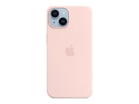 Apple Backcover – für Apple iPhone 14 – Chalk Pink – Silikon – MagSafe-kompatibel