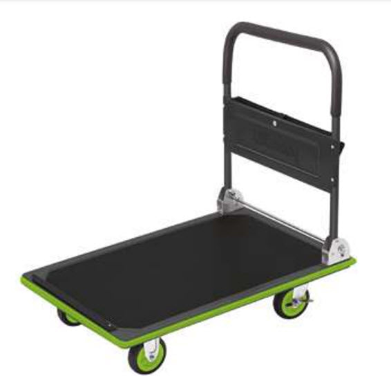 Wonday Plattformwagen MCH501171 – Tragkraft 300 kg, Plattform 60 × 90 cm, klappbar