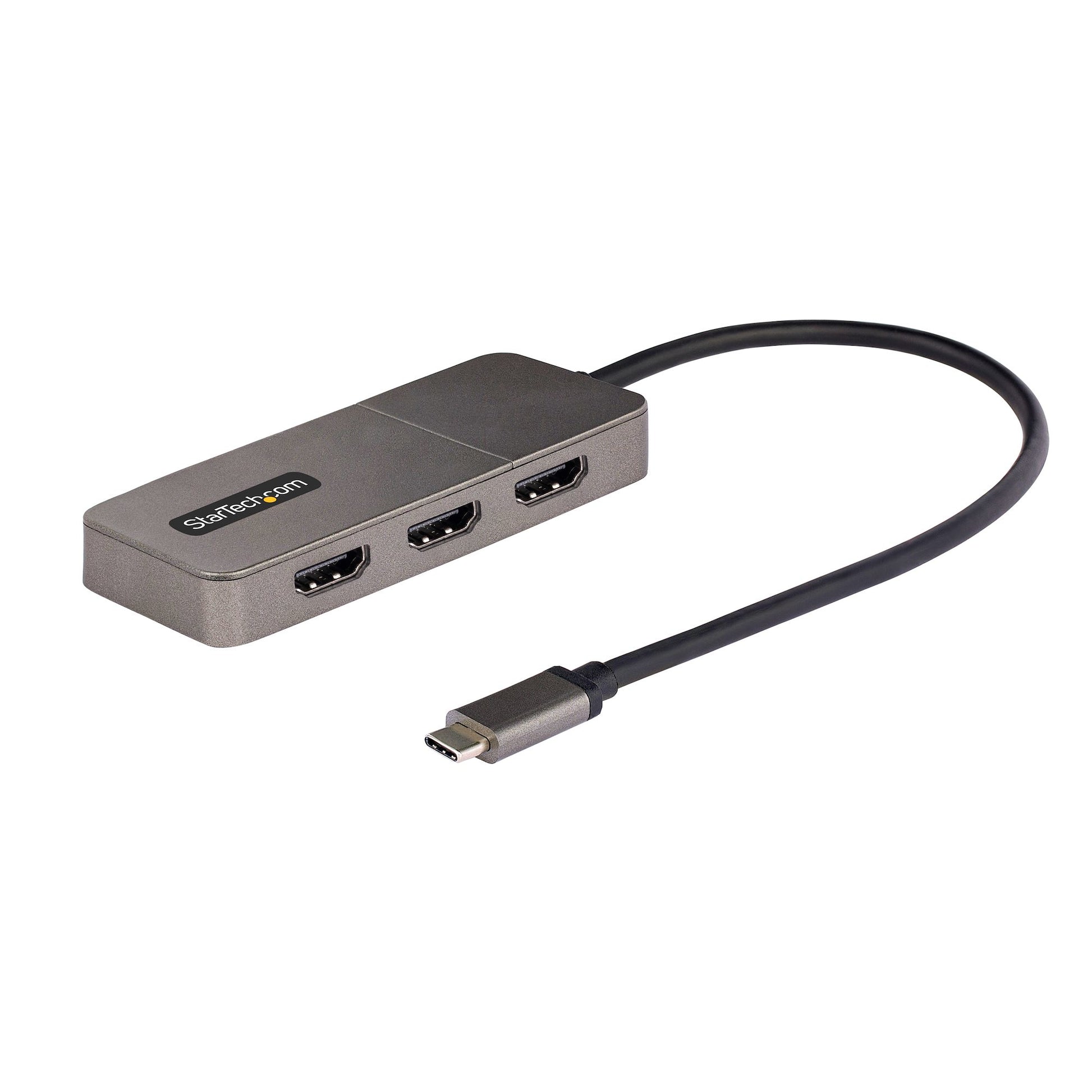 StarTech.com Multiport-Adapter – USB-C, 3× HDMI (4K 60Hz, HDR), für Windows