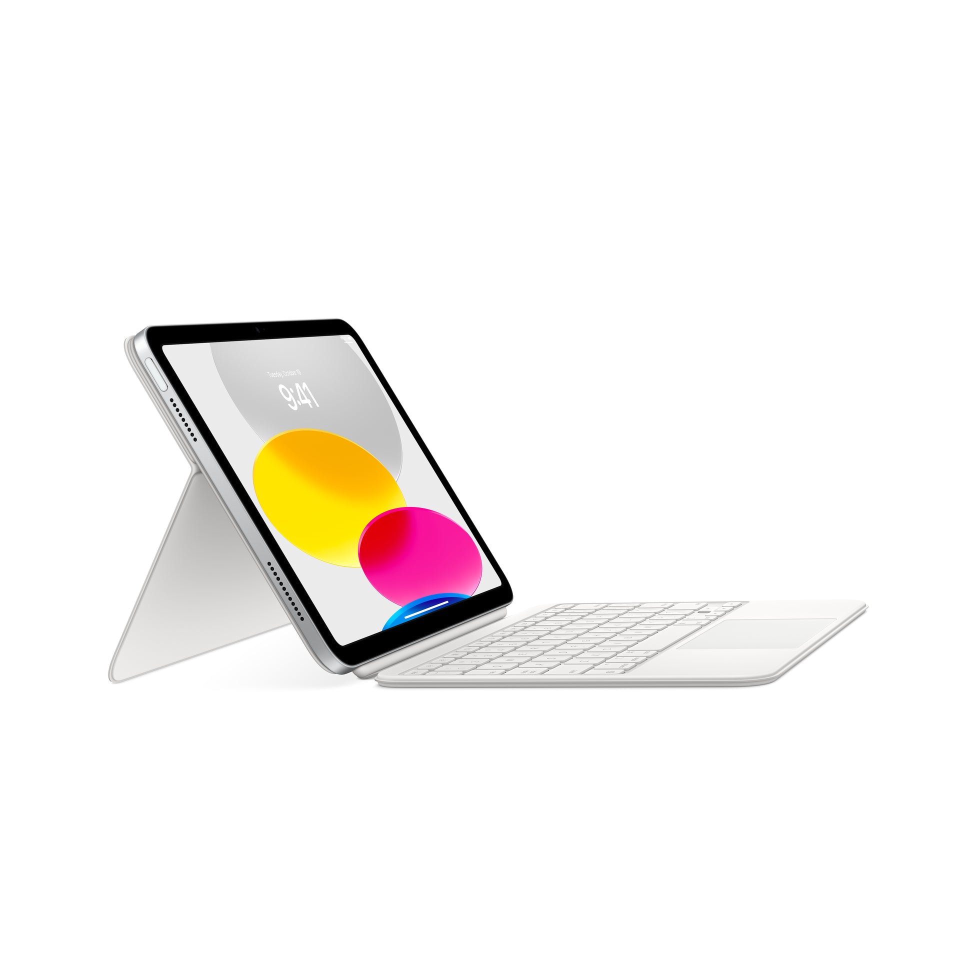 Apple Tastatur-Case für iPad 10,9" (10. Gen.) – Bluetooth, QWERTY (EN), mit Trackpad – Aluminium