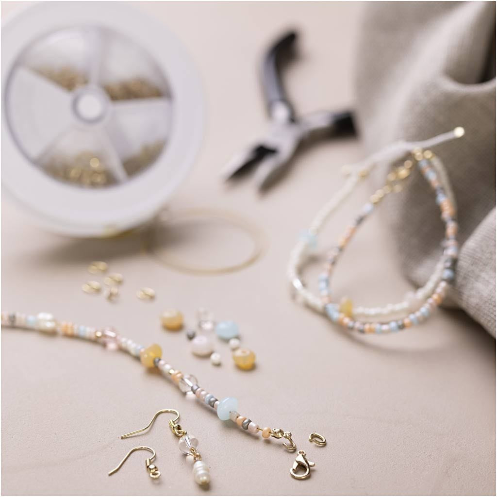 Creativ Company Armbänder-Bastelset – Mehrfarbig – ab 10 Jahren