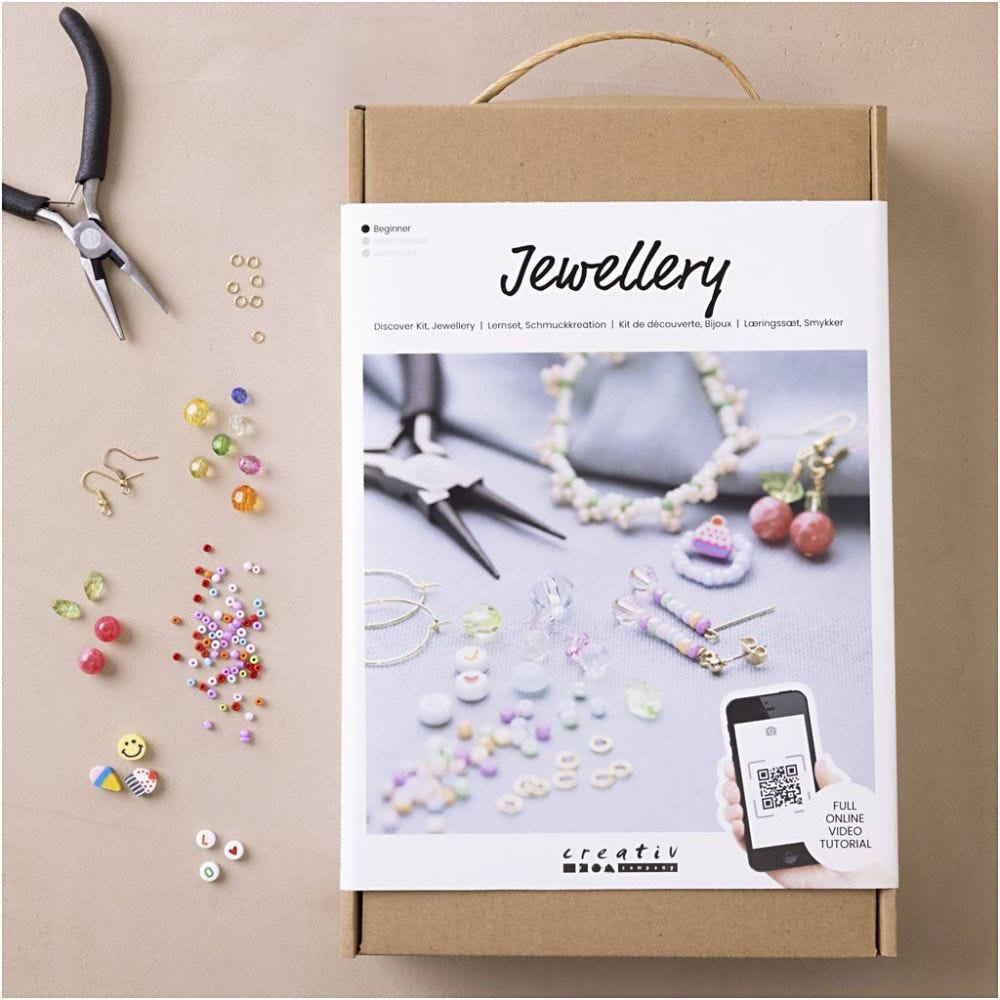 Creativ Company Broschen-Bastelset – Mehrfarbig – ab 10 Jahren